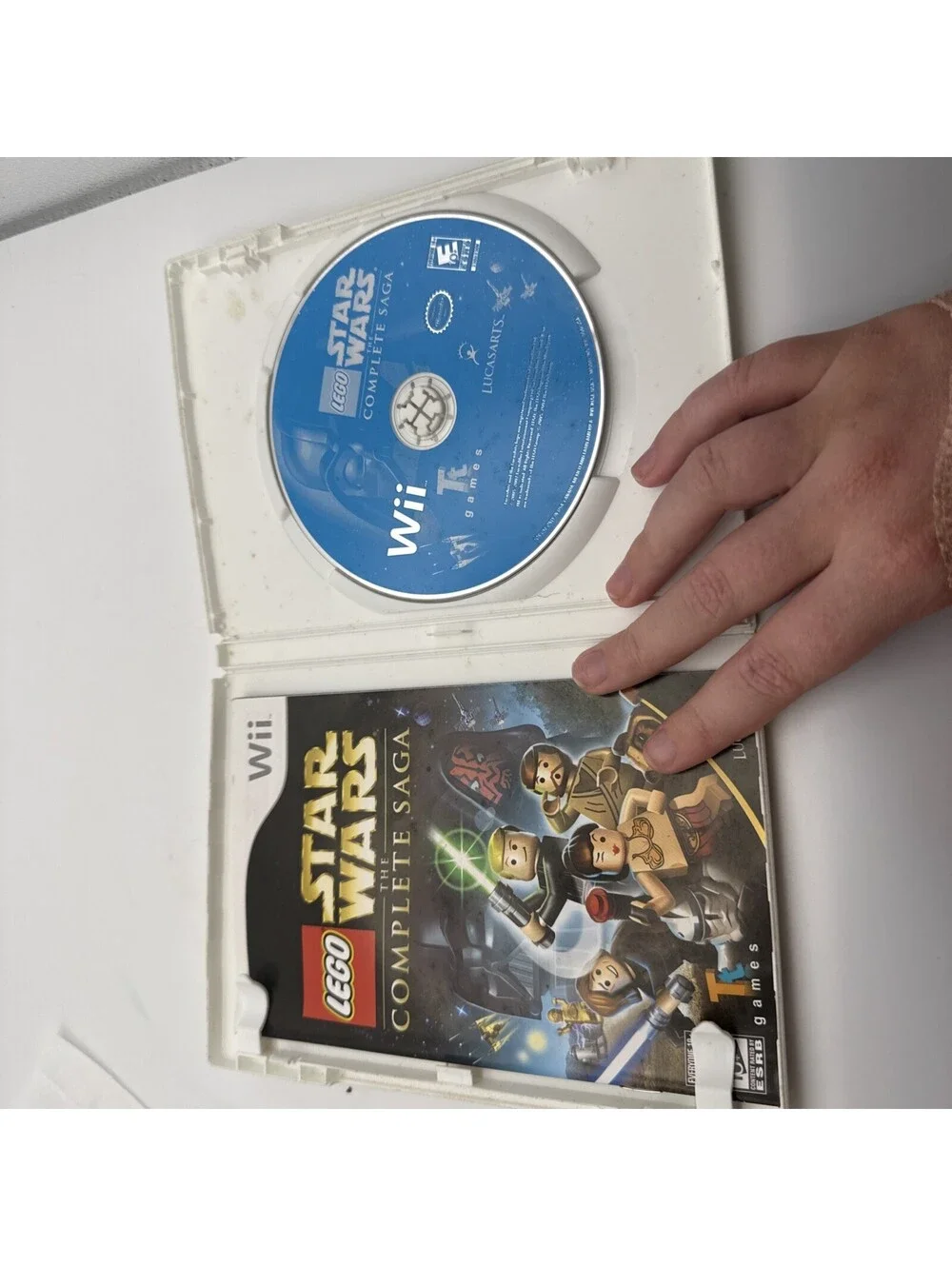 LEGO Star Wars-The Complete Saga (Nintendo Wii, 2007) CIB - Untested